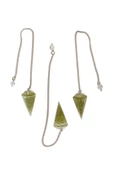 Peridot Zebercet Taşlı Orgonit Pandül Sarkaç 440-2 - 3