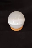 Küre Beyaz Selenit 4 Cm. - 1