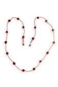 Doğal Rudrakşa Rudraksha Gözlük İpi 129-9 - 3