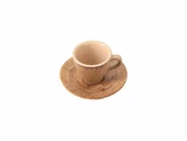 Porland Stoneware Nature Tabaklı Kahve Fincanı 75cc thumbnail 1