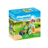 Playmobil City Life 70193 Tekerlekli Sandalyedeki Hasta, Yaşlar 4 ve Üzeri - 1