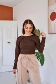 Bol Paça Pantolon - Bej - 2