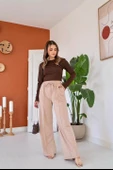 Bol Paça Pantolon - Bej - 3