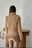Cepli Yumoş Ceket - Kamel - 5