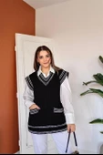 V Yaka Süveter - 2