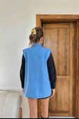 Cepli ve Düğmeli Yelek - 5