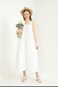 Askılı Cepli Elbise thumbnail 1