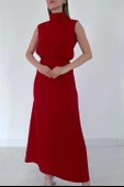 Sıfır Kol Elbise - 4