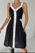 Süs Cepli Askılı Elbise thumbnail 5