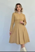 Kısa Klasik Elbise - 3