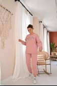Yazı Baskılı Eşofman Takım - 4