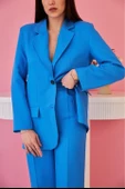 Çift Düğmeli Ceket ve Pantolon Takım - 4