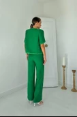 Askılı Büstiyer Ceket ve Pantolon Takım - 8