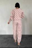 Beli Lastikli Bluz ve Pantolon Takım - 3