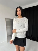 Boncuklu Triko Kazak - 2