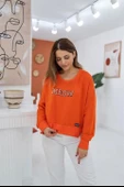 Baskılı Sweatshirt - 1