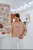 Baskılı Sweatshirt - 1