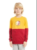 Galatasaray Orijinal Sarı-Kırmızı Çocuk Sweatshirt thumbnail 3