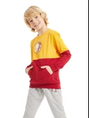 Galatasaray Orijinal Sarı-Kırmızı Çocuk Sweatshirt thumbnail 2