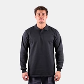 Samteks İki İplik Polo Yaka Sweat - 9