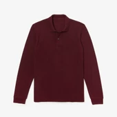 Open-End Pike Örme Polo Yaka Uzun Kol T-Shirt - 10