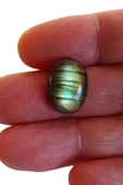 Işıltılı Labradorit Kabaşon Yüzük Taşı 448-2 thumbnail 1