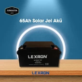 Teknovasyon Arge Güneş Enerjisi Aydınlatma - TV Paketi  600W İnverter 170W Güneş Paneli 65Ah Jel Akü - 4