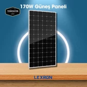 Teknovasyon Arge Güneş Enerjisi Aydınlatma - TV Paketi  600W İnverter 170W Güneş Paneli 65Ah Jel Akü - 6