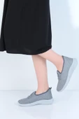 Ayakcenter 066 Psm Füme Bağsız Yazlık Kadın Sneaker Ayakkabı - 2