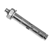 Saplamalı Gömlek Çelik Dübel M12x75 mm Raf Montaj Bağlantı Zemin Monte Tavan Beton Asma Aparat - 7