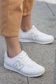 Kadın Siyah Füme Günlük Rahat Taban Comfort File Bağcıklı Hafif Esnek Yürüyüş Sneaker Spor Ayakkabı - 11