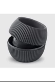 1 Adet 0.15 Litre Mercan No:1 Kaktüs Sukulent Saksısı Plastik Saksı 88x68mm - 6