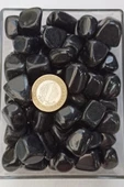 50 Gram Siyah Obsidyen Tamburlu Parçalar  232 - 2