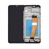Samsung Galaxy A03 A035F ile Uyumlu Oled Ekran Dokunmatik Çıtalı - 1
