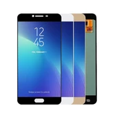 Samsung Galaxy C7 C7000 ile Uyumlu Oled Ekran Dokunmatik - 1