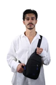 Seventeen 3475 Erkek Kanvas Body Bag Çapraz Çanta - 4