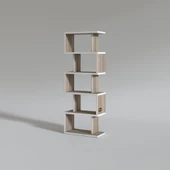 Kenzlife kitaplık raf diba1 crd 129X040x19 banyo kiler ofis (m) thumbnail 3