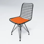 Knsz kafes tel sandalyesi 1 li mazlum syhtrn ofis cafe bahçe mutfak thumbnail 1