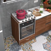 Kenzlife ankastre modülü kabini flor cvz kapaklı fırın ocak dolabı sabit tabla thumbnail 2