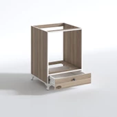 Kenzlife ankastre modülü kabini fosfat crd fırın ocak dolabı çekmeceli ayaklı thumbnail 3