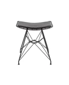 Knsz kafes tel sandalyesi taburesi 1 li mutlu syhsyh ofis cafe bahçe mutfak - 1