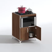 Kenzlife ocak dolabı bade cvz 85*60*57 mutfak modül mini fırın  ankastre ocak için - 2