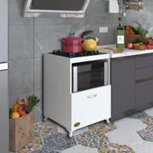 Kenzlife ocak dolabı demi byz 85*60*57 mutfak modül mini fırın  ankastre ocak için - 1