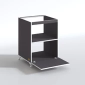 Kenzlife ocak dolabı demi gri 85*60*57 mutfak modül mini fırın  ankastre ocak için - 3