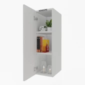 Kenzlife mutfak dolabı irem  060.030.32 byz 2 raflı kapaklı  ofis banyo kiler evrak kitaplık - 1