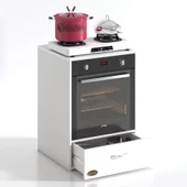 Kenzlife ankastre modülü kabini argon byz fırın ocak dolabı çekmeceli sabit tabla thumbnail 2