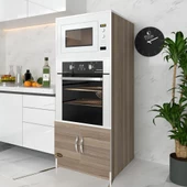 Kenzlife ankastre fırın dolabı ahsen crd mutfak banyo kiler ofis kitaplık - 1