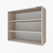 Kenzlife mutfak dolabı ıtır 090.090.30 crd 2 raflı kapaksız ofis banyo kiler evrak kitaplık thumbnail 2