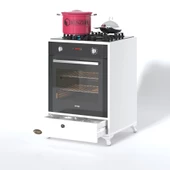 Kenzlife ankastre modülü kabini fosfat byz fırın ocak dolabı çekmeceli ayaklı - 2