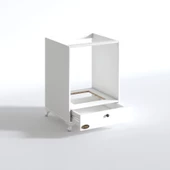Kenzlife ankastre modülü kabini fosfat byz fırın ocak dolabı çekmeceli ayaklı - 3